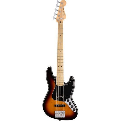 fender bass guitars sunburst fender deluxe active jazz bass v guitar maple fingerboard   