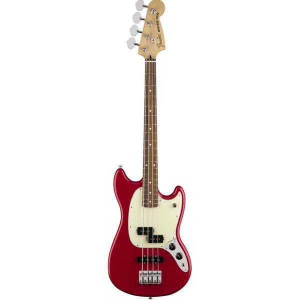 fender bass guitars torino red fender mustang bass pj pau ferro fingerboard 4 string bass guitar   #color_torino-red