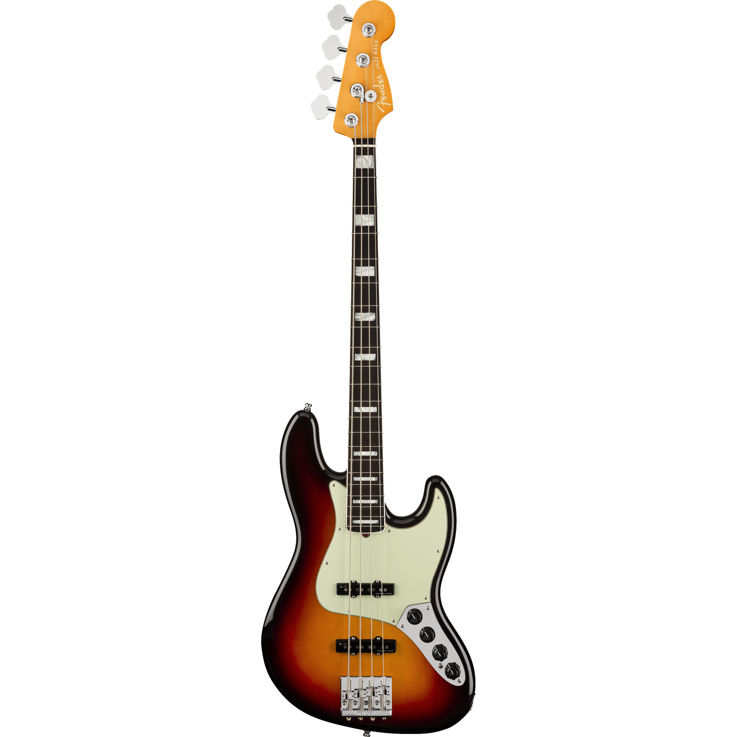 Fender Bass Guitars Ultra Burst Fender American Ultra Jazz Bass 4-String Bass Guitar