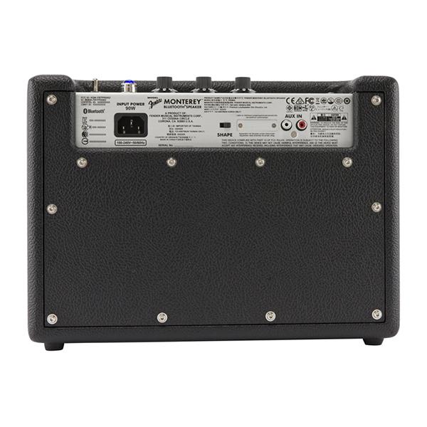 Fender Bluetooth Speakers Fender Monterey Bluetooth Speaker - Black and Silver