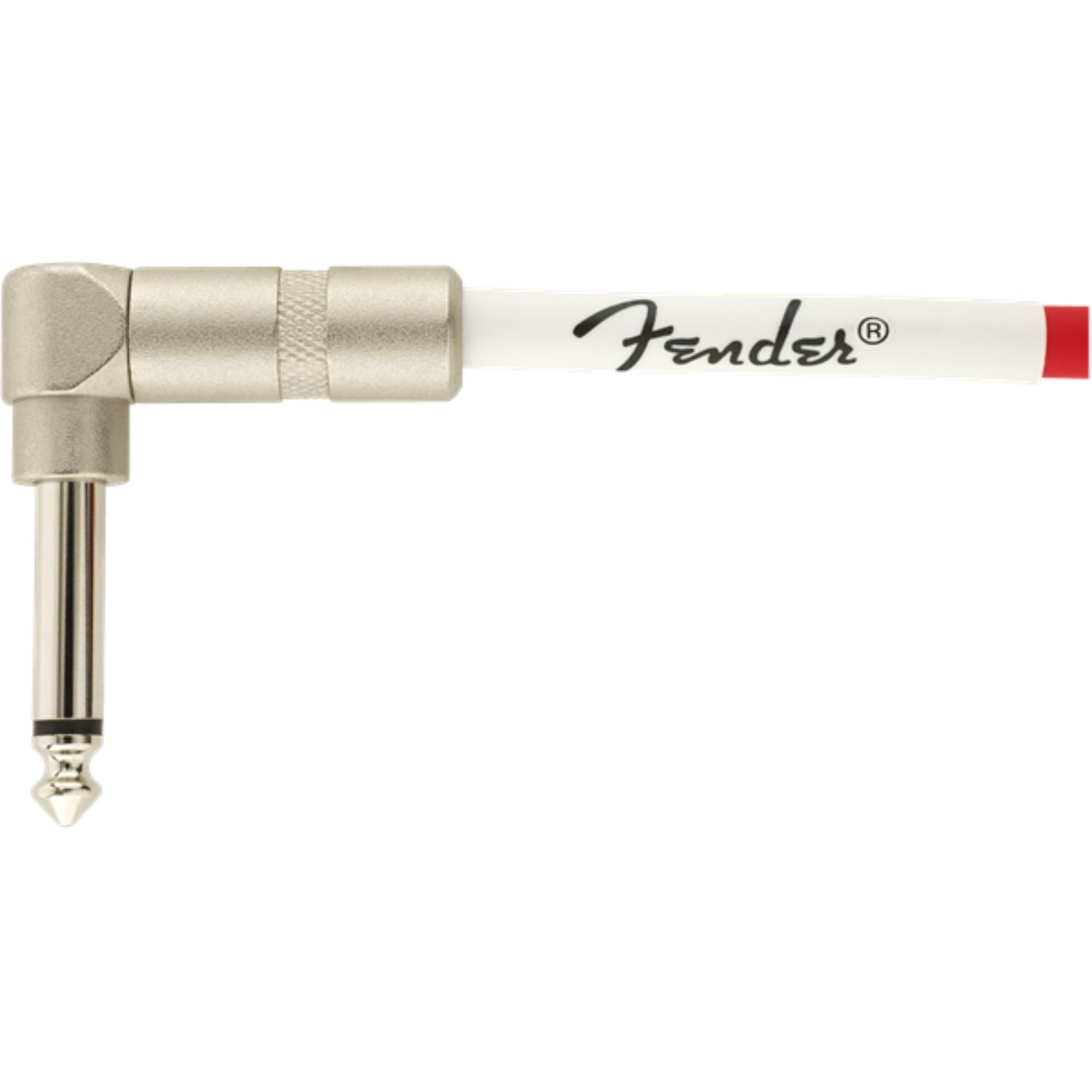 Fender Cables and Connectors Fender Original Series 30 Feet Right Angle to Straight Coiled Cables #color_fiesta-red