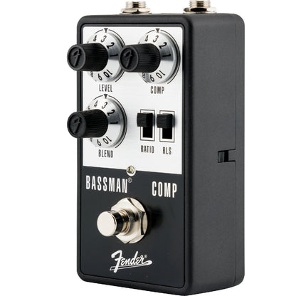 Fender Compressor Pedals Black and Silver Fender Bassman Compressor Sound Effect Pedal 