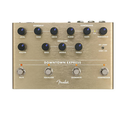 Fender Effect Pedals Fender Down Town Express Bass Multi Effect Pedal