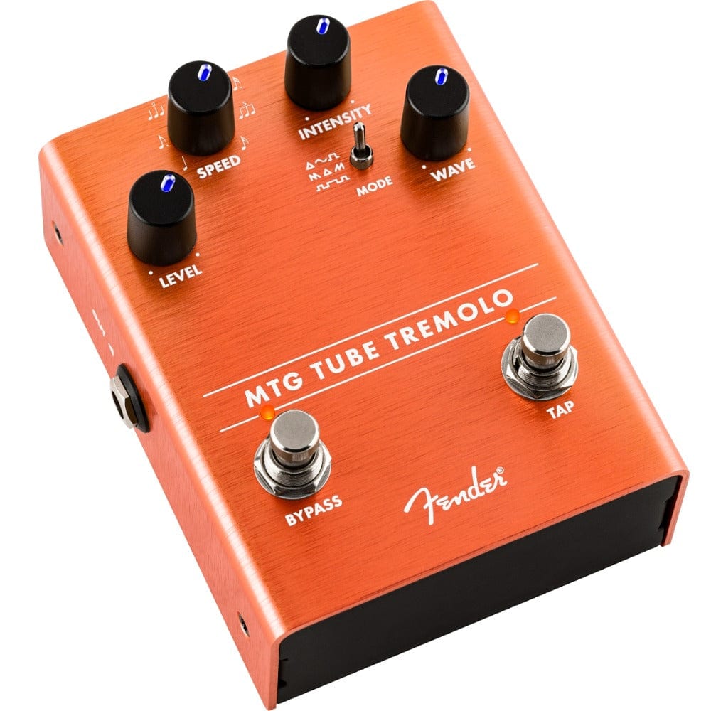 fender effect pedals fender mtg tube tremolo effect pedal- copper
