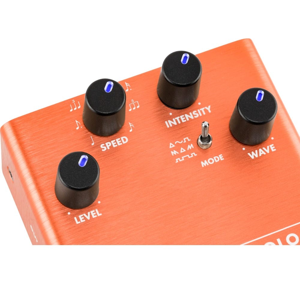 fender effect pedals fender mtg tube tremolo effect pedal- copper