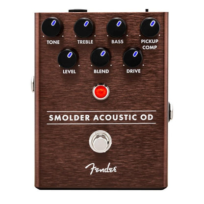 fender effect pedals fender smolder acoustic overdrive audio equiment pedal