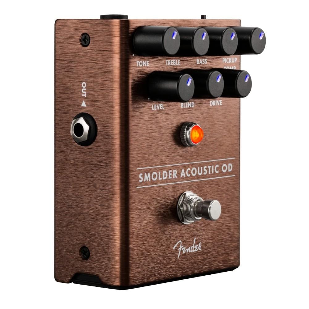 fender effect pedals fender smolder acoustic overdrive audio equiment pedal