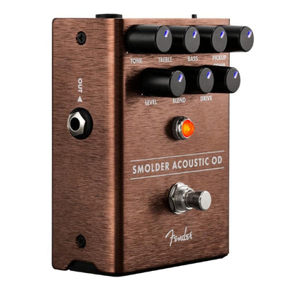 fender effect pedals fender smolder acoustic overdrive audio equiment pedal
