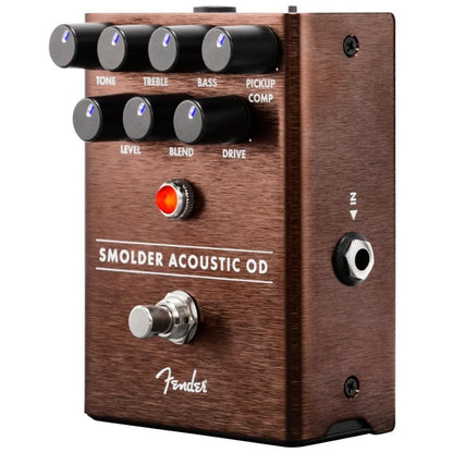fender effect pedals fender smolder acoustic overdrive audio equiment pedal