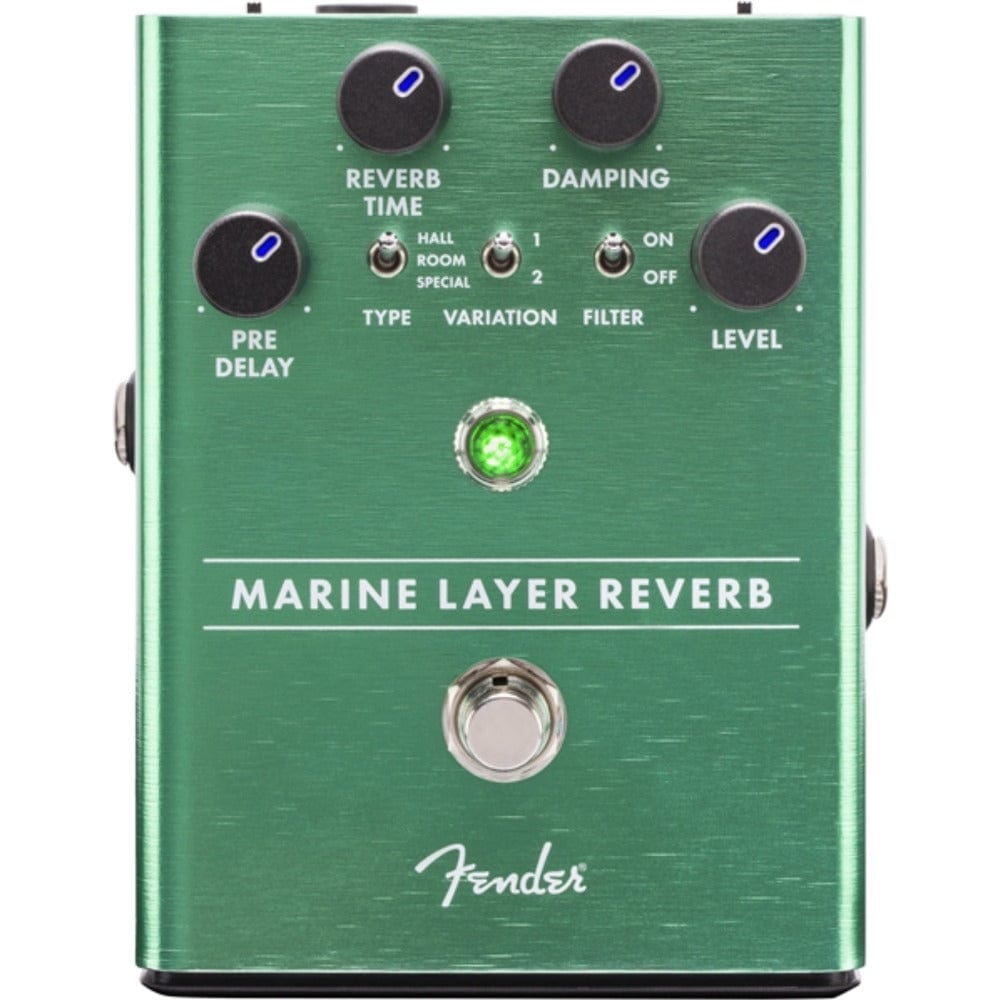 Fender Effect Pedals Fender The Marine Layer Reverb Effects Pedal