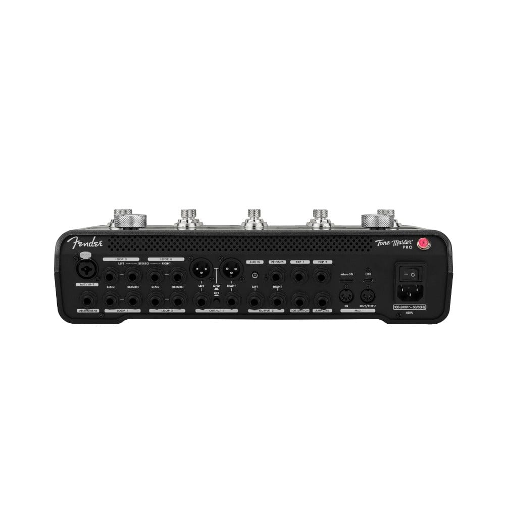 Fender Effect Pedals Fender Tone Master Pro Multi Effects Guitar Workstation