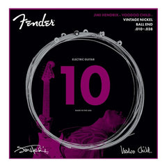 Fender Electric Guitar Strings .010-.038 Ball End Fender Jimi Hendrix Voodoo Child Electric Guitar Strings
