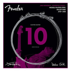 Fender Electric Guitar Strings .010-.038 NPS Bullet End Fender Jimi Hendrix Voodoo Child Electric Guitar Strings