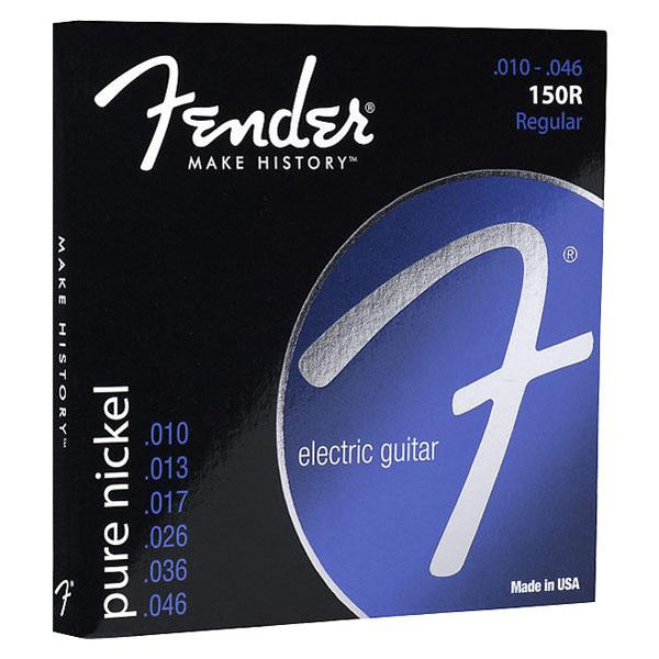 Buy Fender 150R Pure Nickel Ball End Electric Guitar Strings 10 46