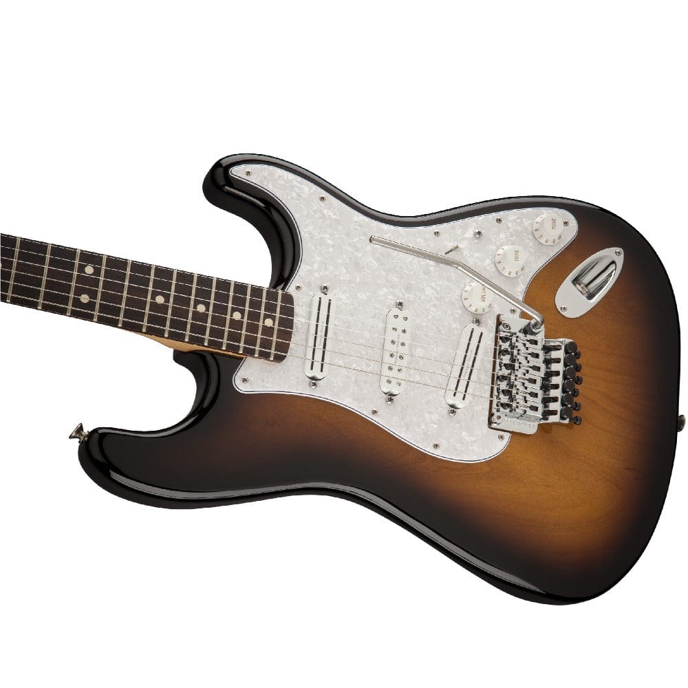 fender electric guitars 2 color sunburst fender dave murray stratocaster hhh electric guitar - rosewood fretboard   