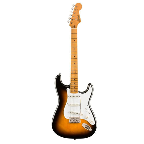 fender electric guitars 2-color sunburst fender squier classic vibe '50s stratocaster electric guitar   #color_2-color-sunburst