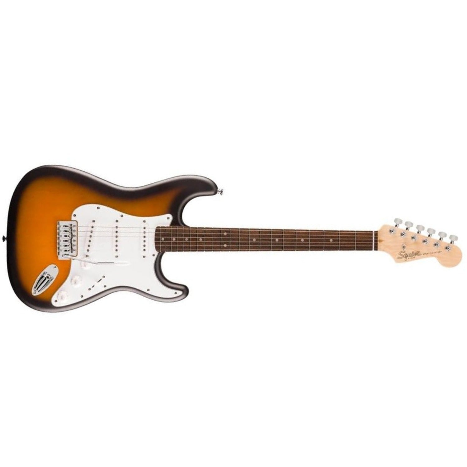 Fender Electric Guitars 2 Tone Sunburst / Single Fender Squier Debut Stratocaster Electric Guitar
