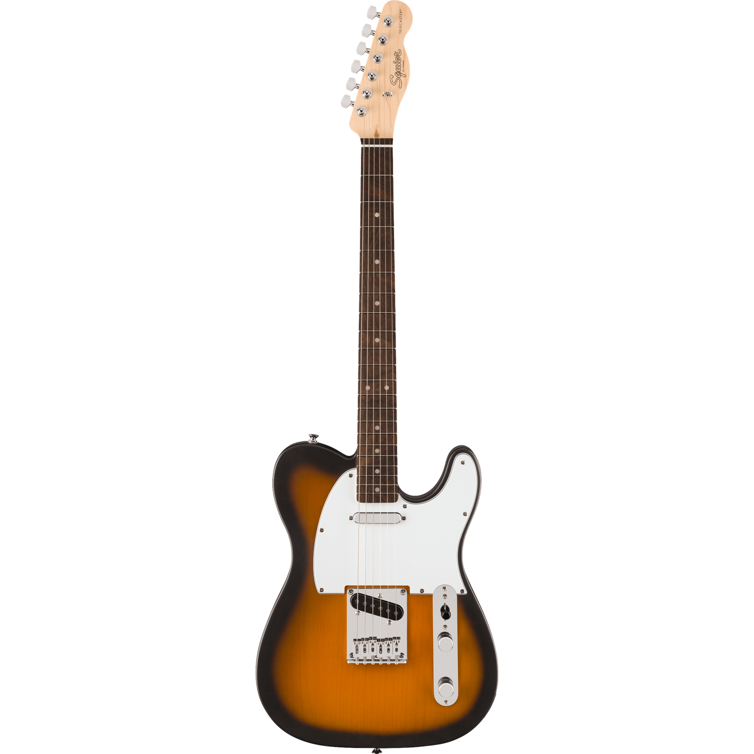 Fender Electric Guitars 2 Tone Sunburst / Single Fender Squier Debut Telecaster Electric Guitar#color_2-tone-sunburst,style_single