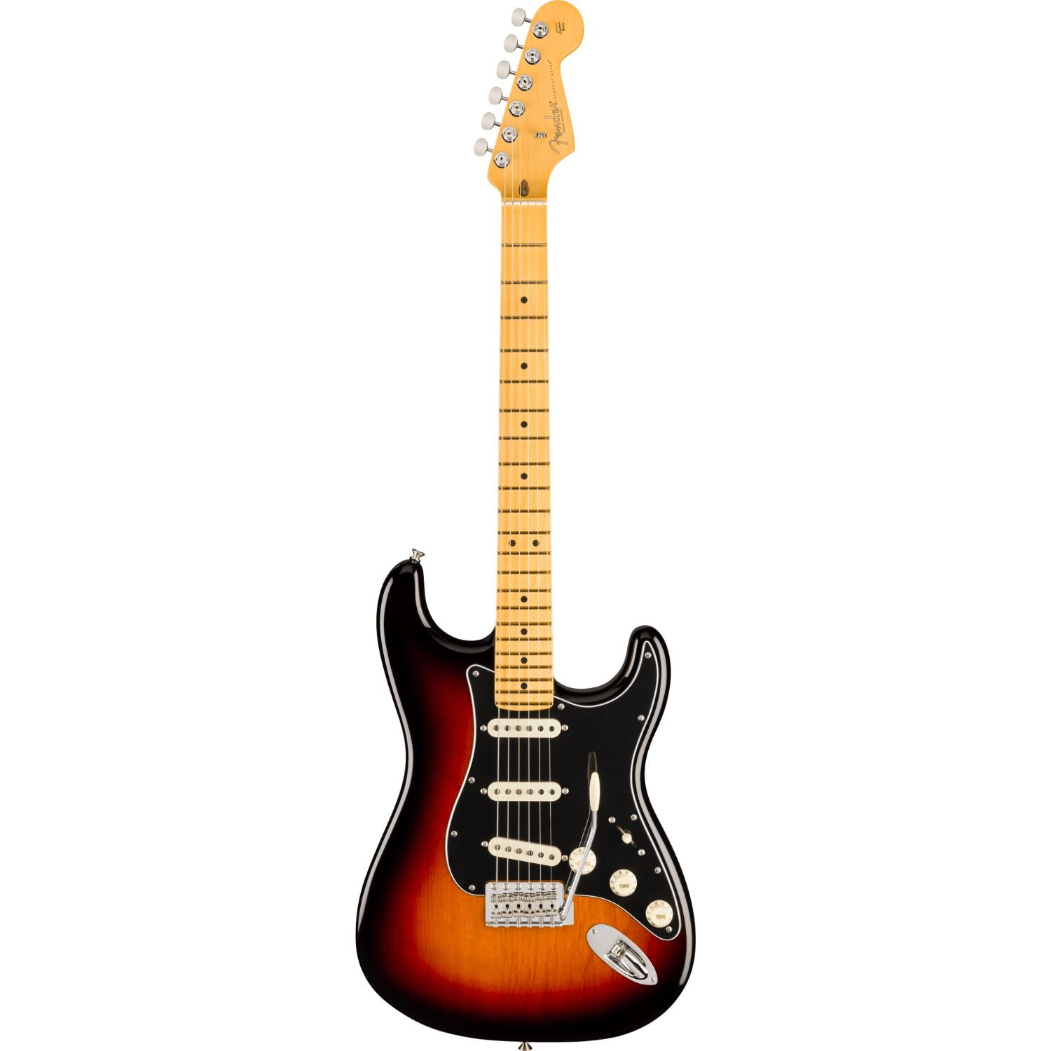 Fender Electric Guitars 3-Color Sunburst / Maple Fender American Professional Classic Stratocaster 6 String Electric Guitar#color_3-color-sunburst,fingerboard_maple