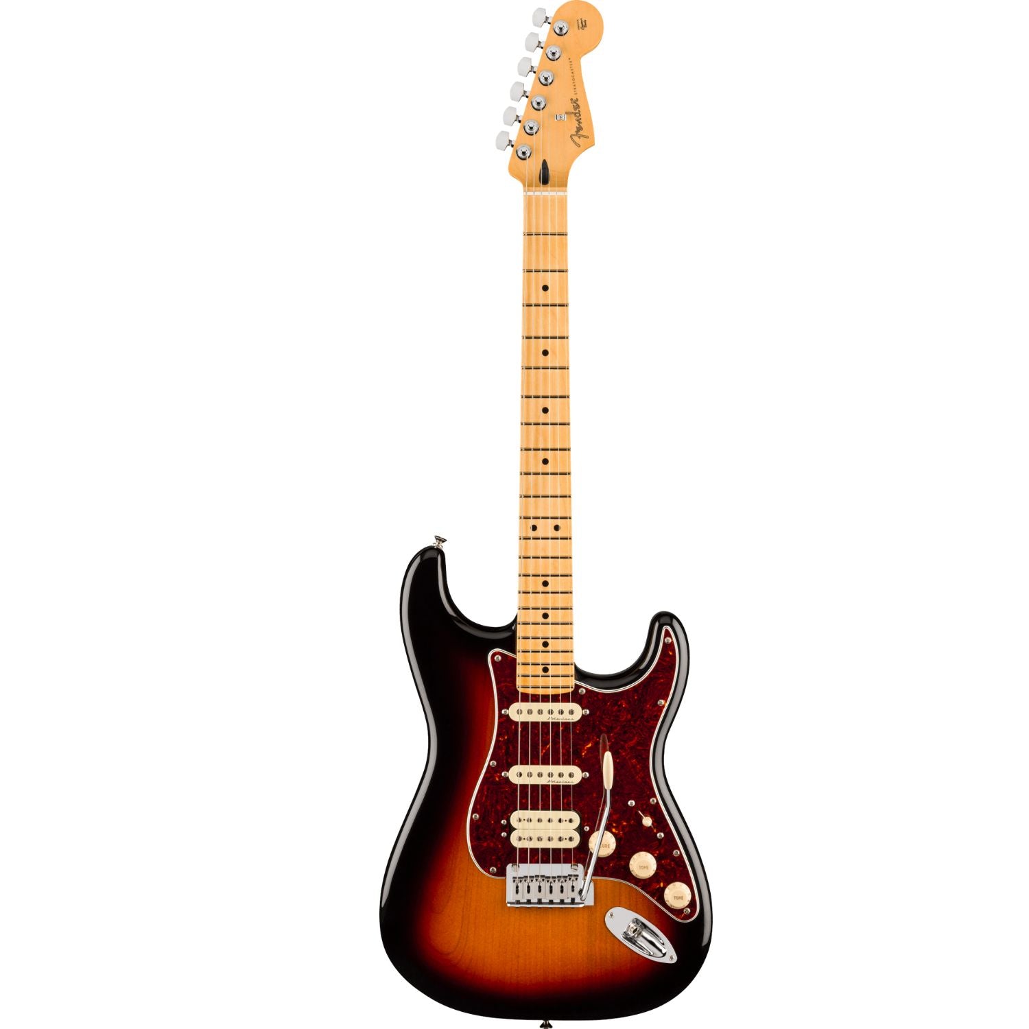 Fender Electric Guitars 3-Color Sunburst / Maple Fender Player II Modified Stratocaster 6 String Electric Guitar #color_3-color-sunburst,fingerboard_maple