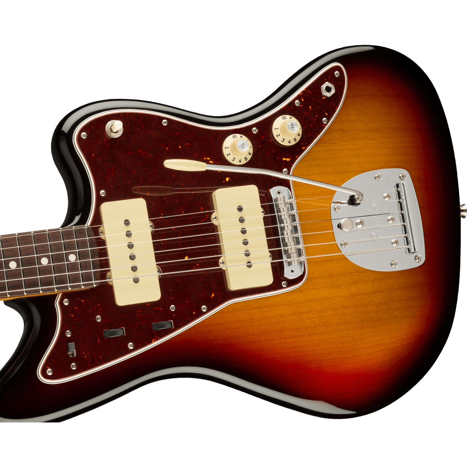 Fender Electric Guitars 3 Tone Sunburst Fender American Professional II Jazzmaster Electric Guitar