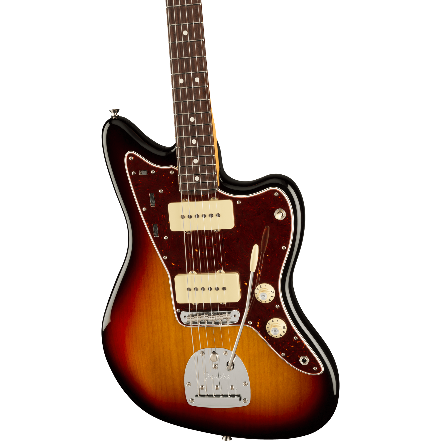 Fender Electric Guitars 3 Tone Sunburst Fender American Professional II Jazzmaster Electric Guitar