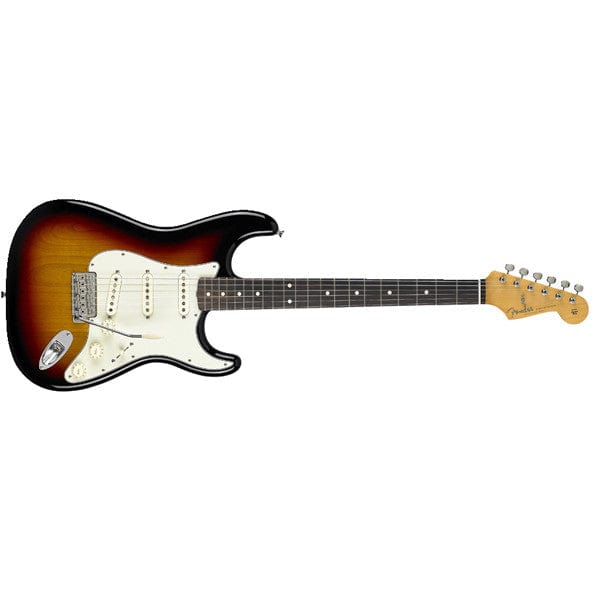 Fender Electric Guitars 3 Tone Sunburst Fender Classic Series '60s Stratocaster, Rosewood Fretboard #color_3-tone-sunburst