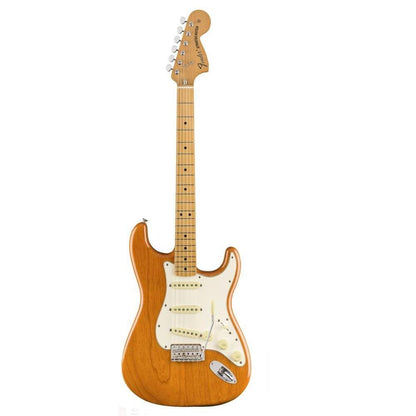 fender electric guitars aged natural fender vintera series 70s stratocaster 6 string electric guitar      