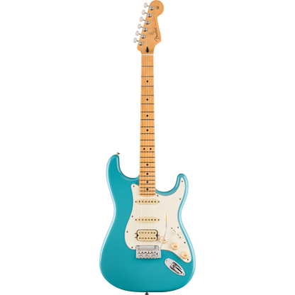 Fender Electric Guitars Aquatone Blue / HSS / Maple Fender Player II Stratocaster 6 String Electric Guitar 