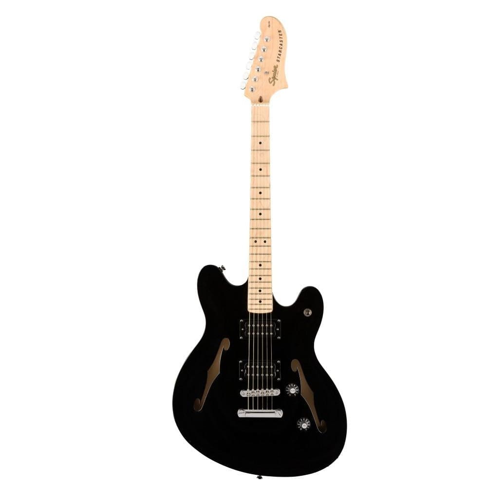 fender electric guitars black fender affinity series starcaster electric guitar 