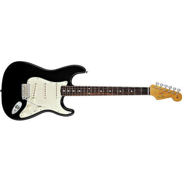 fender electric guitars black fender classic series '60s stratocaster, rosewood fretboard   