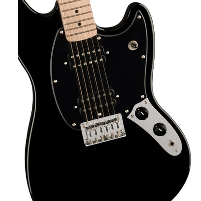 Fender Electric Guitars Black Fender Limited Edition Squier FSR Sonic Mustang 6 String Electric Guitar