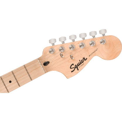 Fender Electric Guitars Black Fender Limited Edition Squier FSR Sonic Mustang 6 String Electric Guitar