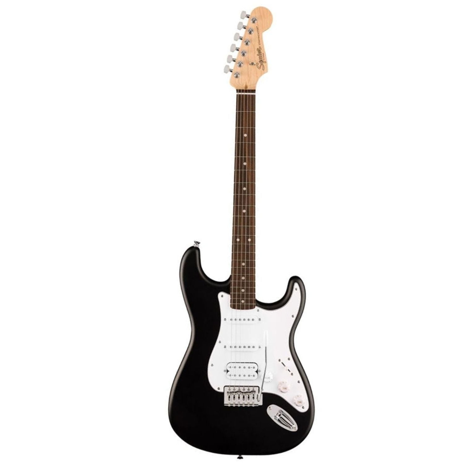 Fender Electric Guitars Black Fender Squier Debut Series Stratocaster 6 String Electric Guitar with Bag