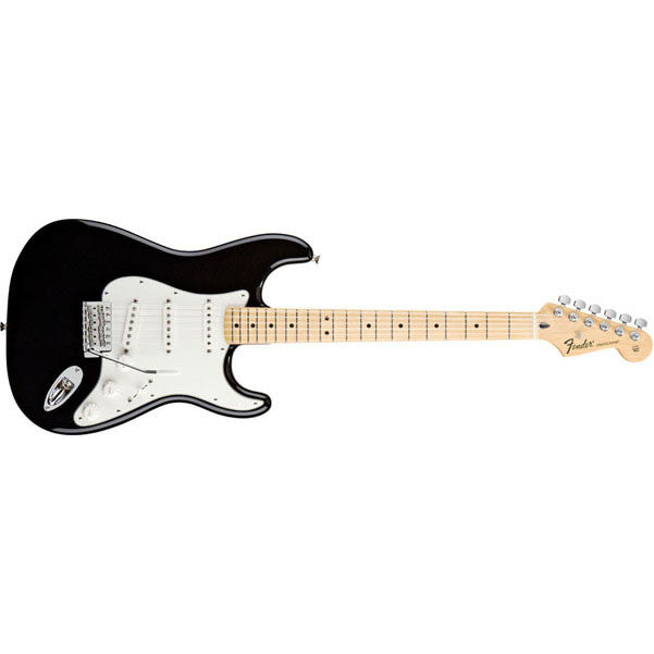 fender electric guitars black fender standard stratocaster sss electric guitar 