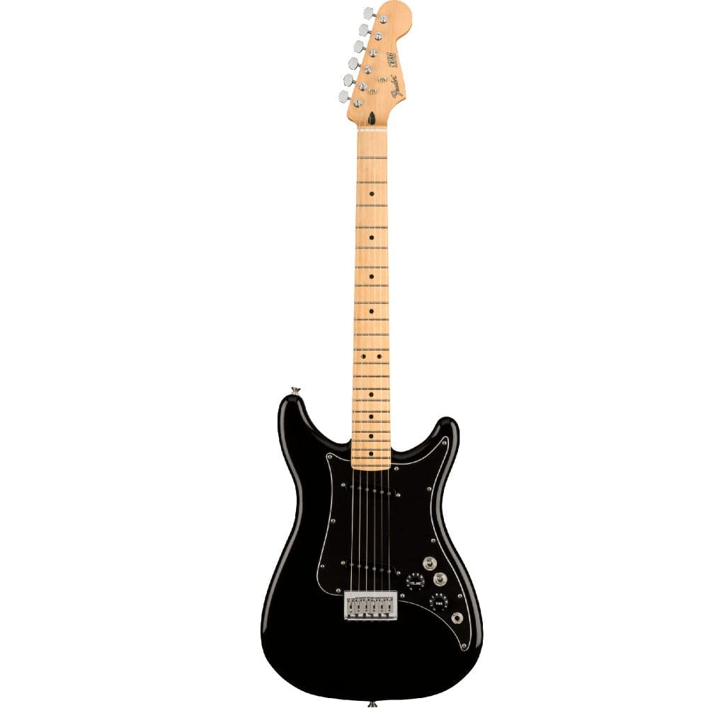 fender electric guitars black / maple fender player lead ii 6 string electric guitar    