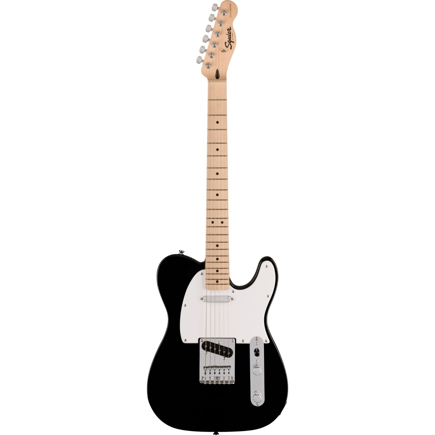 Fender Electric Guitars Black / Maple / Single Fender Squier Sonic Telecaster 6 String Electric Guitar