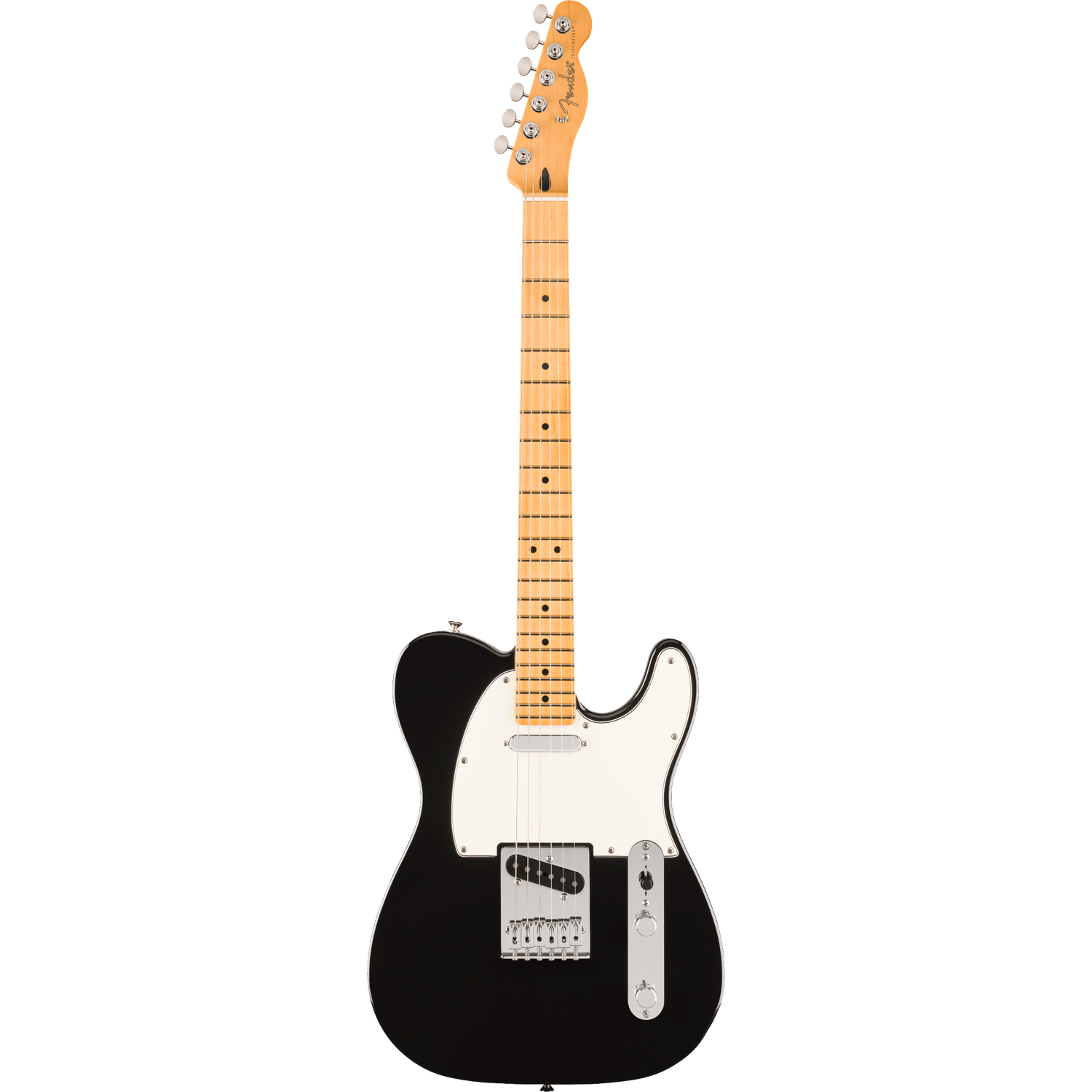 Fender Electric Guitars Black / Maple / SS Fender Player II Telecaster 6 String Electric Guitar