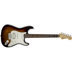 Fender Electric Guitars Brown Sunburst Fender Mexican Standard Stratocaster HSS Electric Guitar