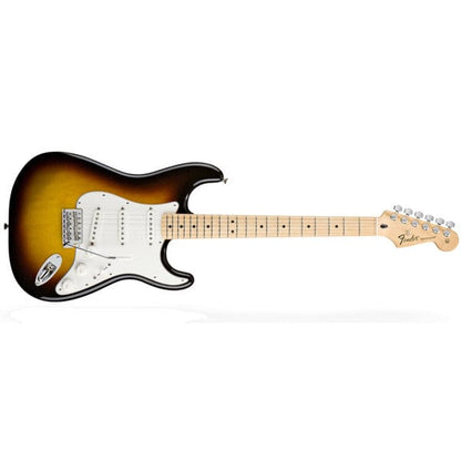 fender electric guitars brown sunburst fender standard stratocaster sss electric guitar 