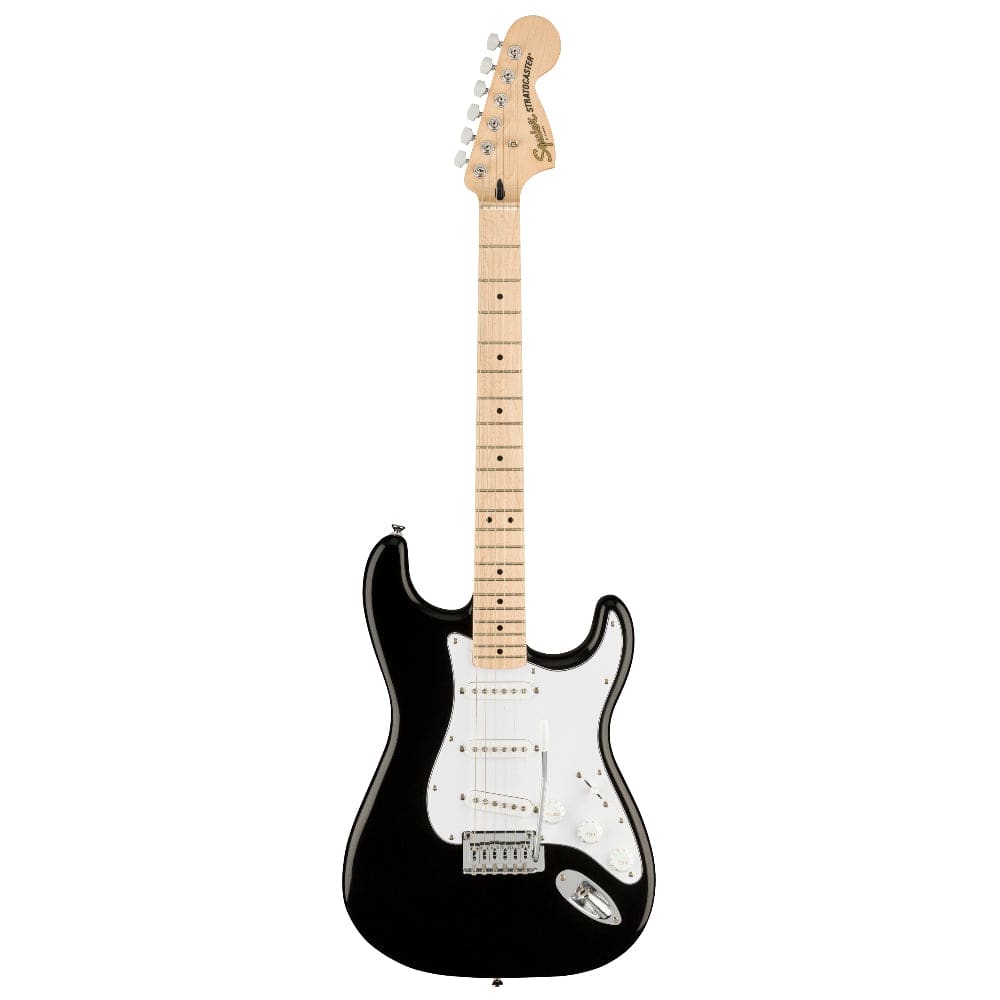 Fender Electric Guitars Bundles Fender Squier Affinity Series Stratocaster Electric Guitar with Gigbag, Strap, Pick, Cable, Cloth and Tuner, Ebook 