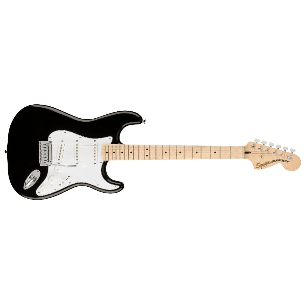 Fender Electric Guitars Bundles Fender Squier Affinity Series Stratocaster Electric Guitar with Gigbag, Strap, Pick, Cable, Cloth and Tuner, Ebook 