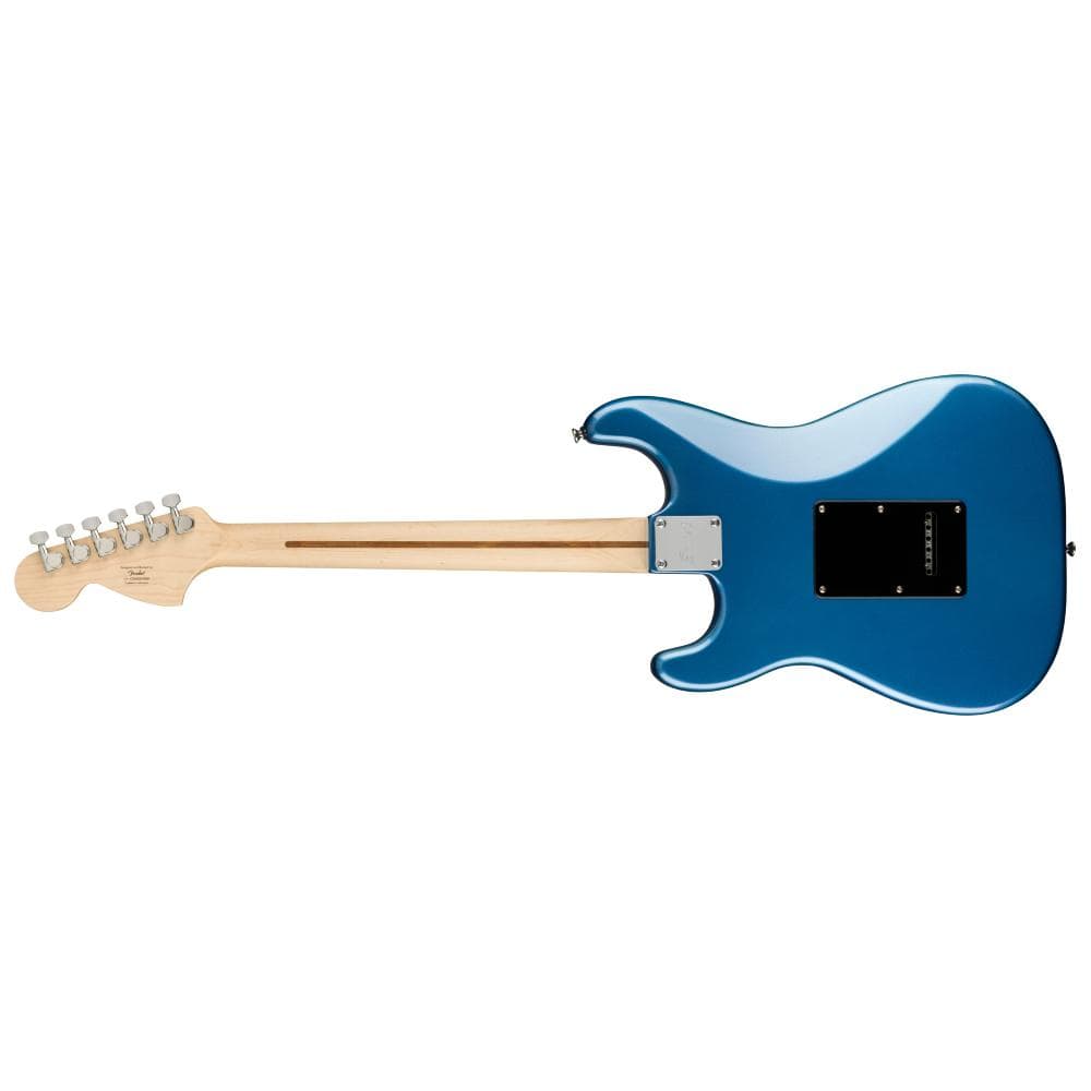 Fender Electric Guitars Bundles Fender Squier Affinity Series Stratocaster Electric Guitar with Gigbag, Strap, Pick, Cable, Cloth and Tuner, Ebook #color_lake-placid-blue,fretboard_maple