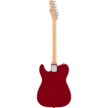 Fender Electric Guitars Bundles Fender Squier Debut Telecaster Electric Guitar With Gigbag, Polishing Cloth, Picks, Strap, Tuner & Ebook #color_dakota-red