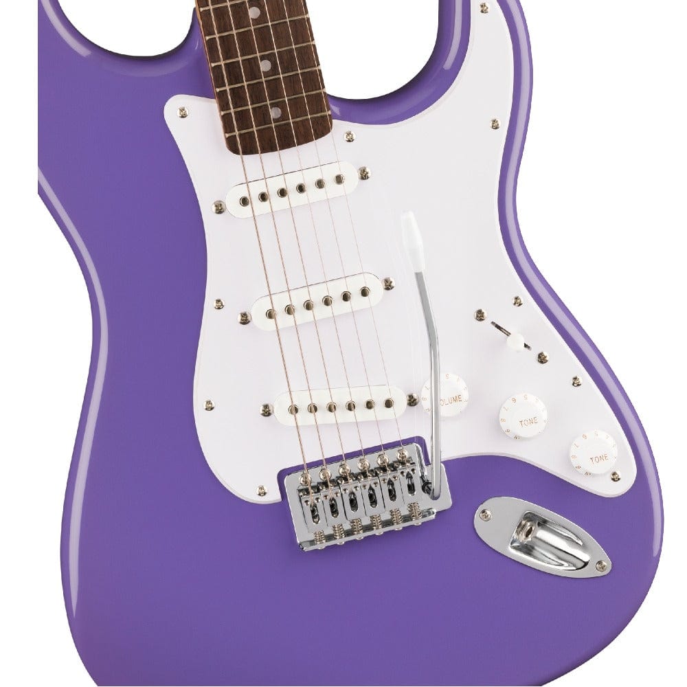 Fender Electric Guitars Bundles Fender Squier Sonic Stratocaster Electric Guitar Bundle With Gigbag, Polishing Cloth, Picks, Strap, Tuner & Ebook