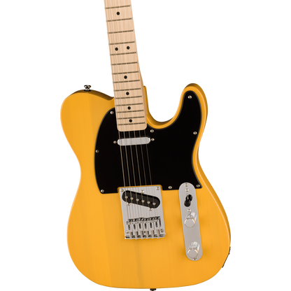 Fender Electric Guitars Bundles Fender Squier Sonic Telecaster Electric Guitar With Gigbag, Polishing Cloth, Picks, Strap, Tuner & Ebook 