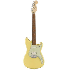 Fender Electric Guitars Canary Diamond / Pau Ferro Fender Duo Sonic HS 6 String Electric Guitar