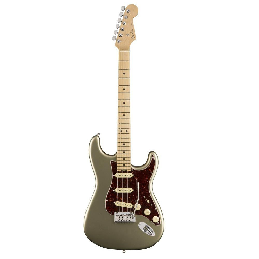 fender electric guitars champagne fender american elite stratocaster maple fingerboard electric guitar      #color_champagne