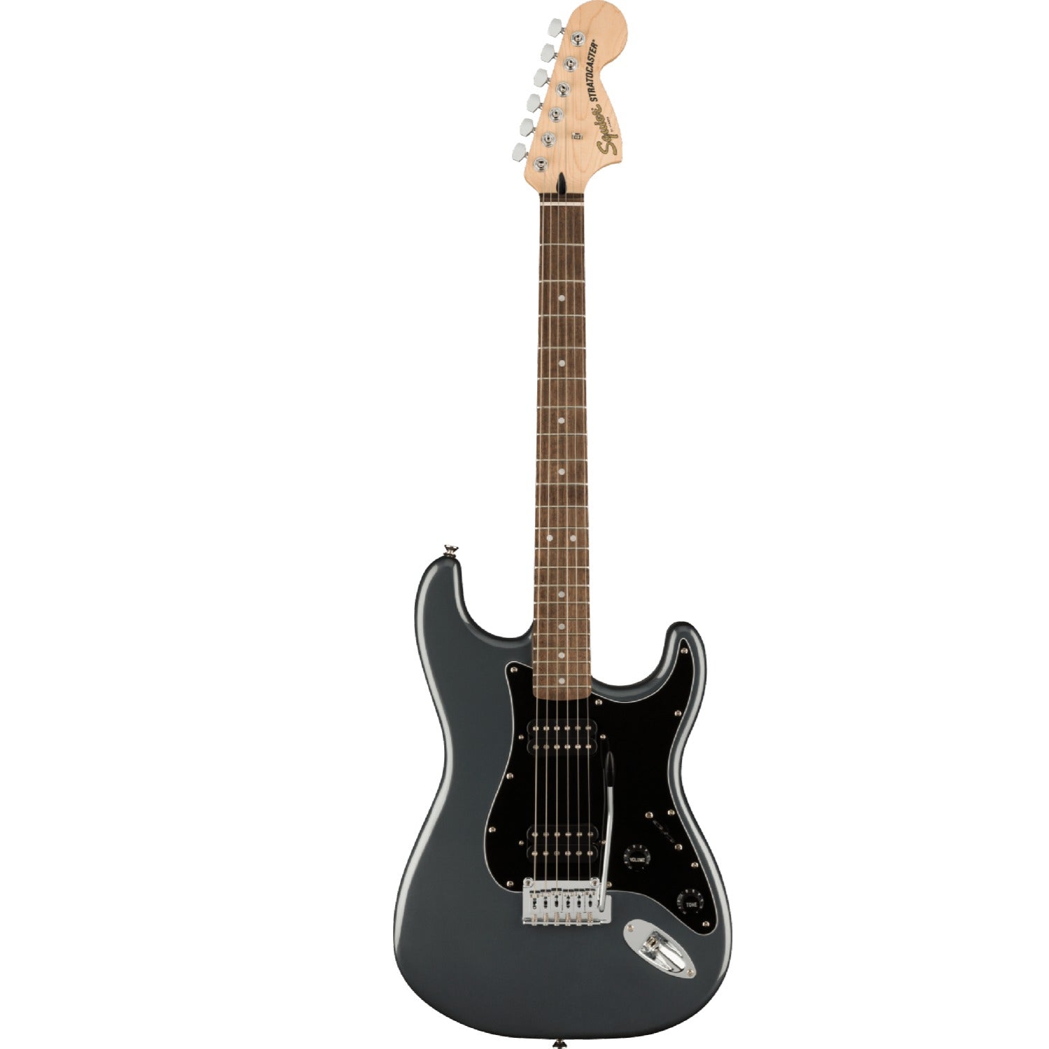 Fender Electric Guitars Charcoal Frost Metallic Fender Affinity Series Stratocaster HH Electric Guitar
