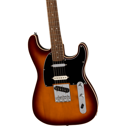 Fender Electric Guitars Chocolate 2-Color Sunburst Fender Paranormal Custom Nashville Stratocaster 6 String Electric Guitar
